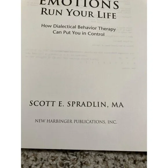 Don't Let Your Emotions Run Your Your Life  Self Help Workbook - Picture 3 of 12